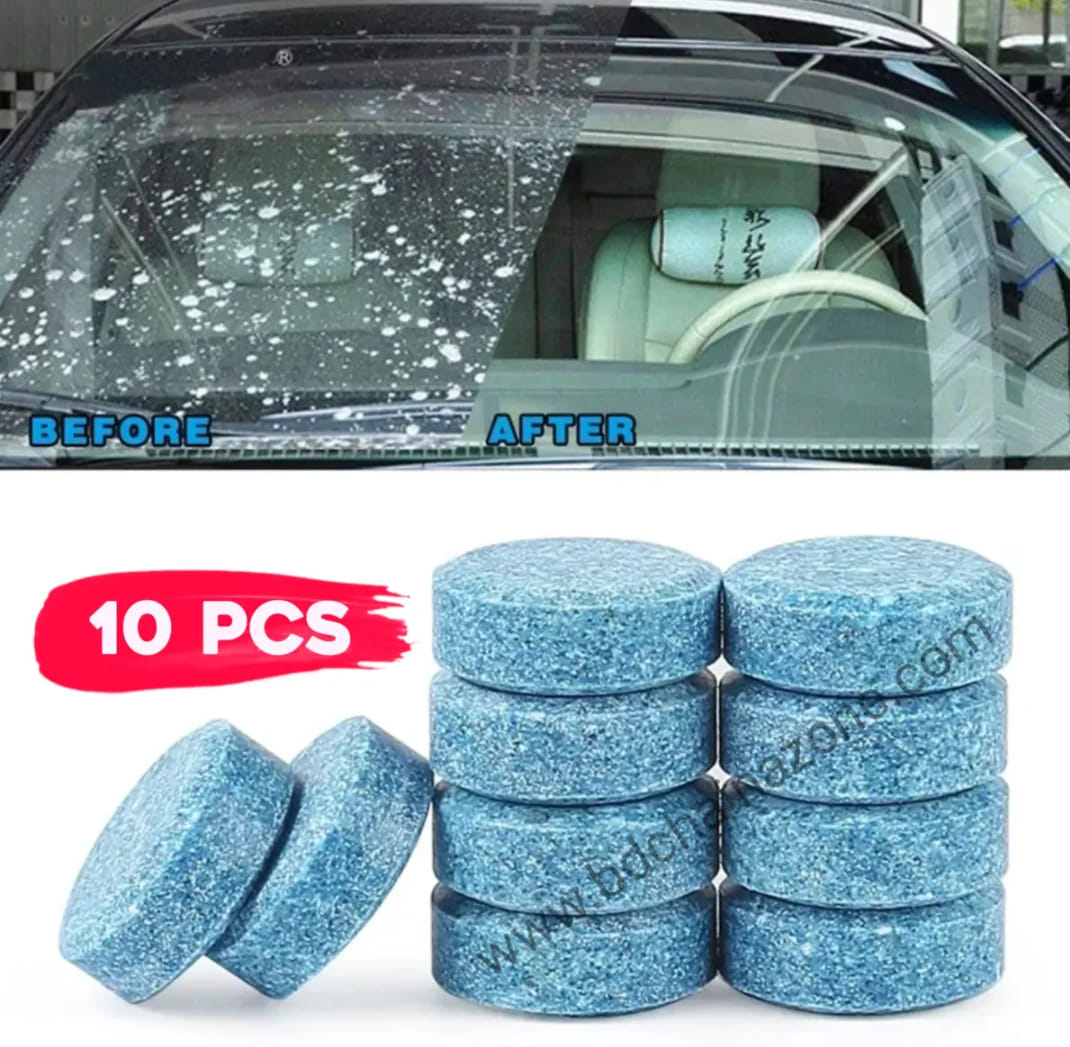 10 pcs Windshield Cleaning Tablet