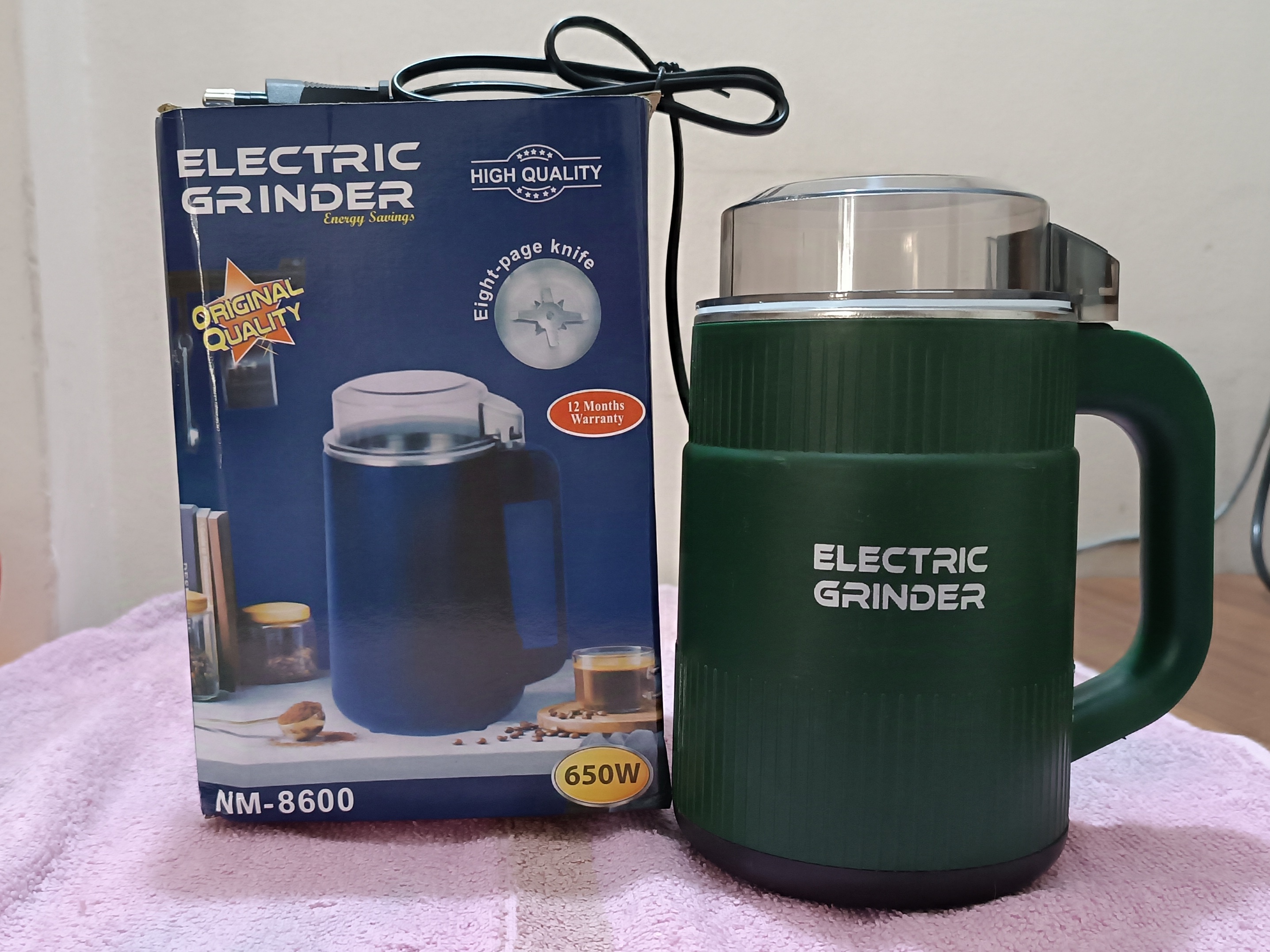 Multifunctional 𝟔𝟓𝟎𝐰 Watt High Power Orginal  Grinder